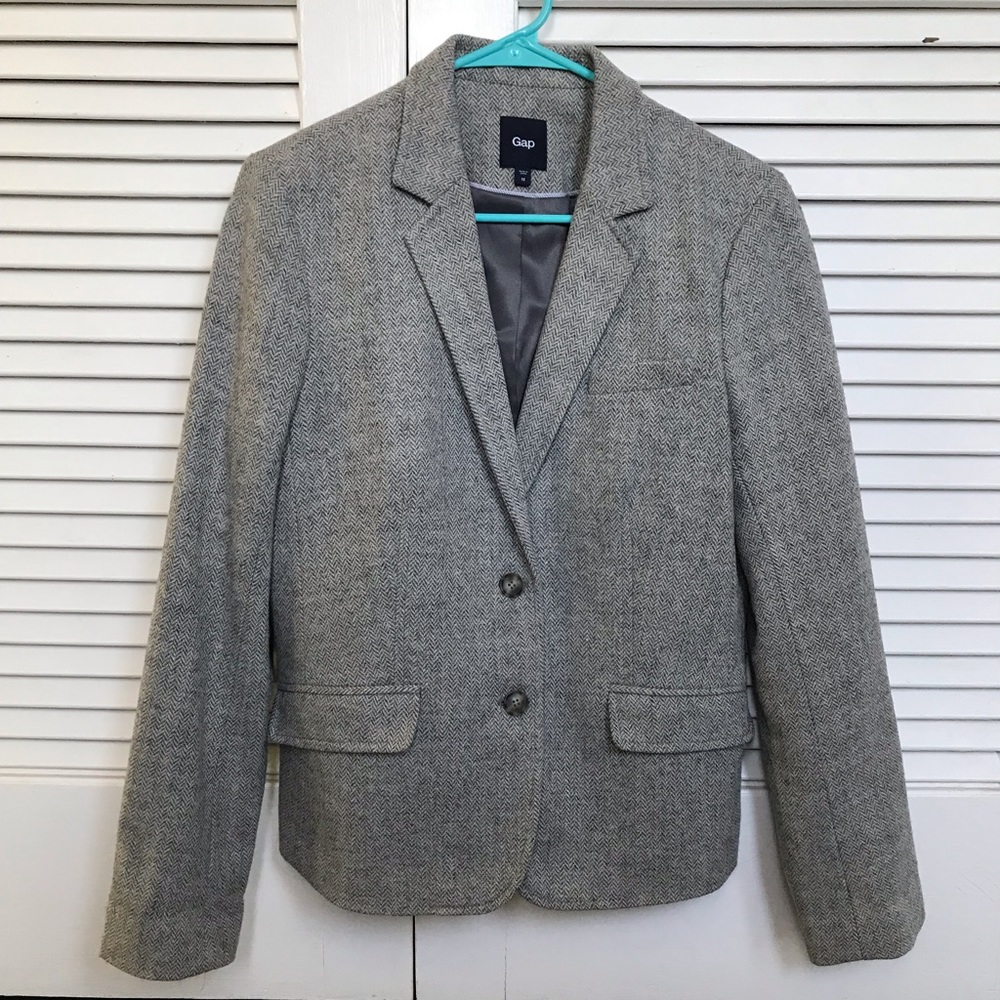 Gray Tweed GAP Blazer size 12